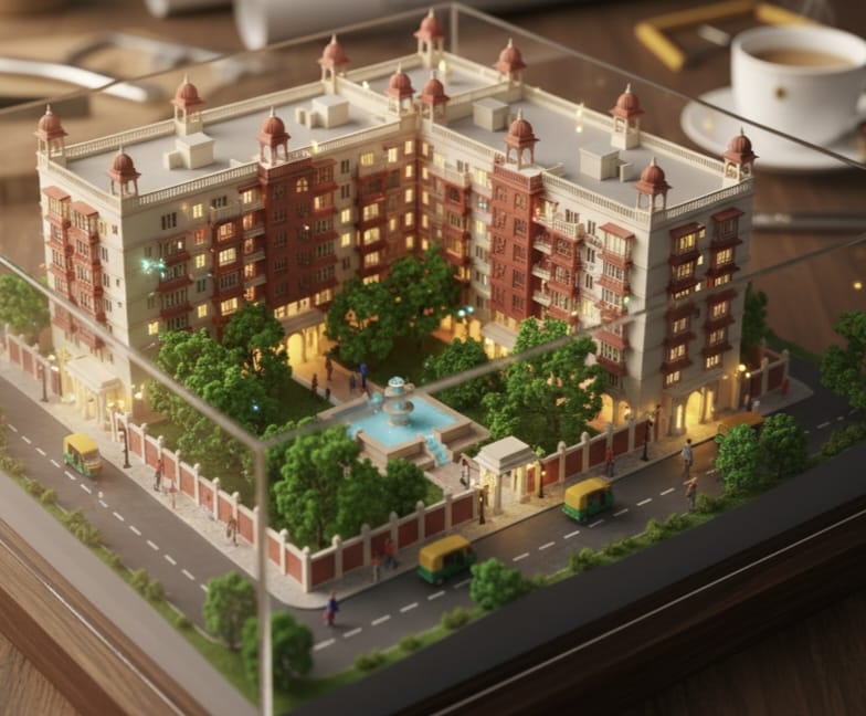 3D miniature model making